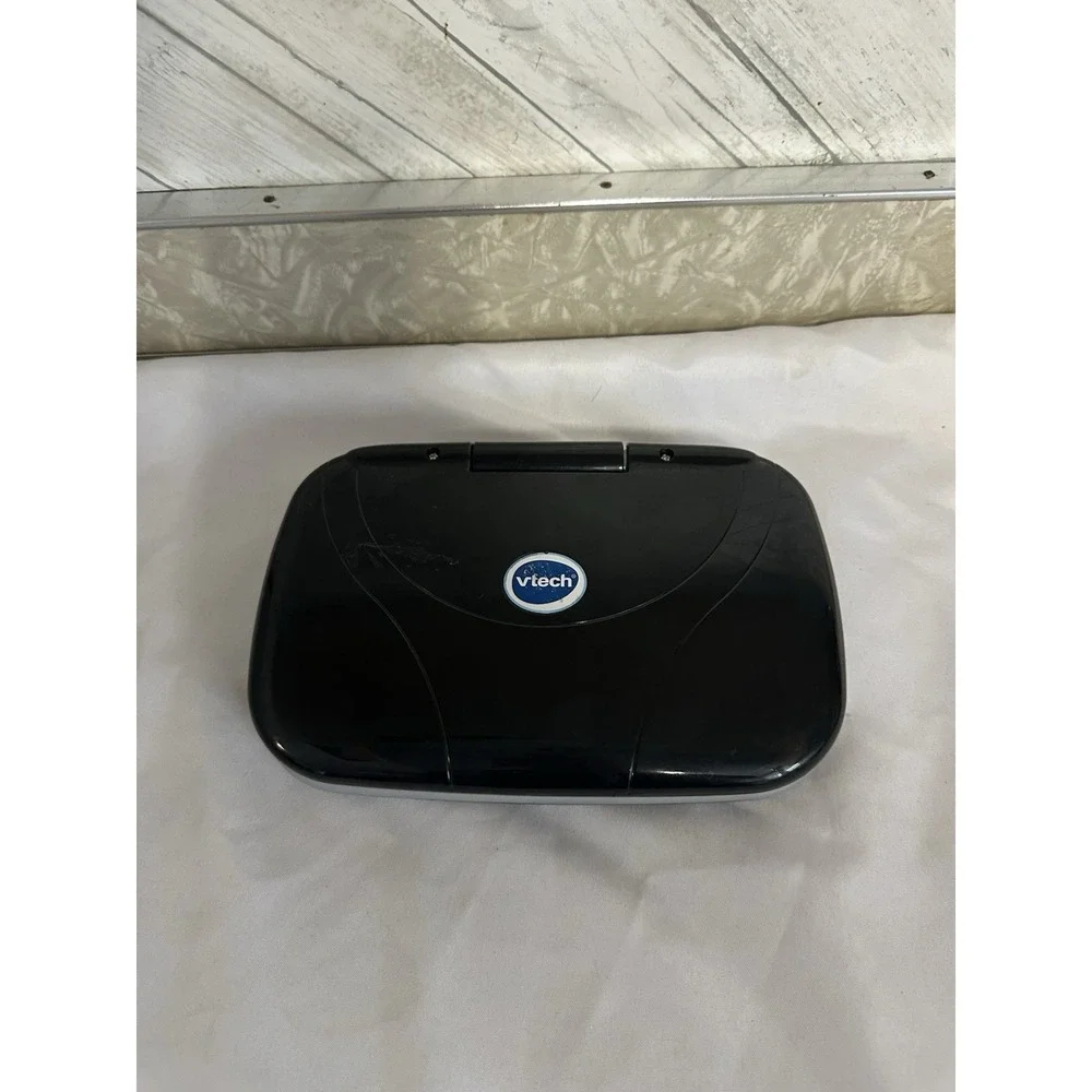 VTech Play Smart Preschool Laptop, Black |  Tested And Working